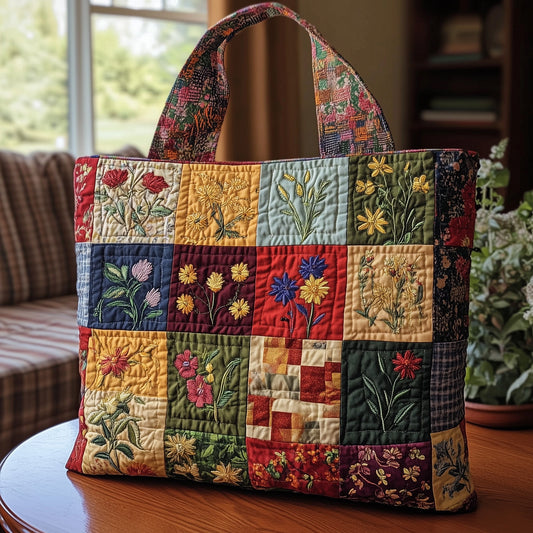 Rustic Bloom Quilted Tote Bag GFTONL6540