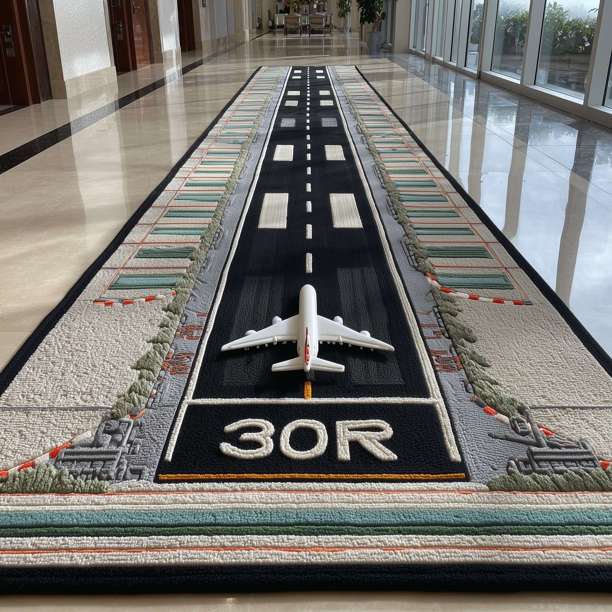 Airport Runway Runner Rug GFTONL6703 – Willow Quilt