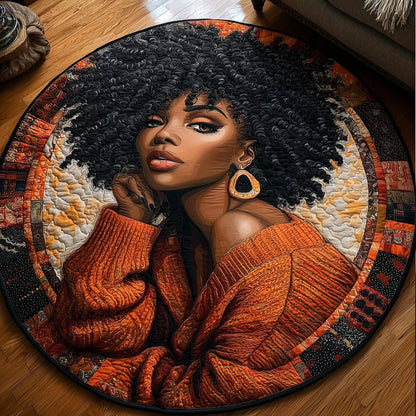 Afro Pride Quilted Round Mat GFTONL6807