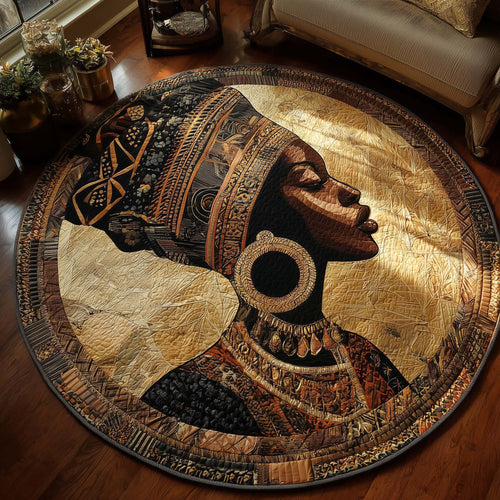 Golden Queen Quilted Round Mat GFTONL6941