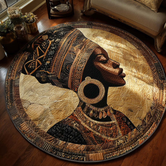 Golden Queen Quilted Round Mat GFTONL6941