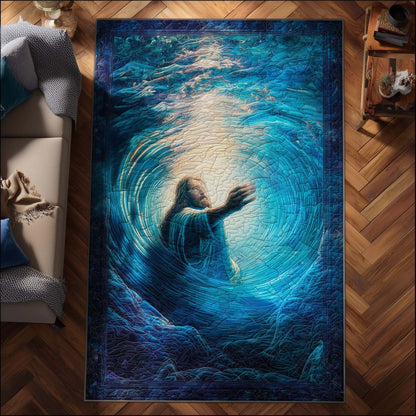 Jesus Hand Reaching Area Rug GFTONL7099