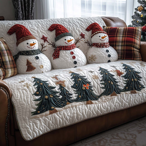 Festive Joy Quilted Sofa Cover GFTONL7238