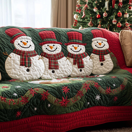 Festive Joy Quilted Sofa Cover GFTONL7240