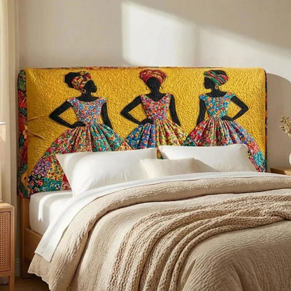 Golden Queens Quilted Headboard Slipcover GFTONL7305