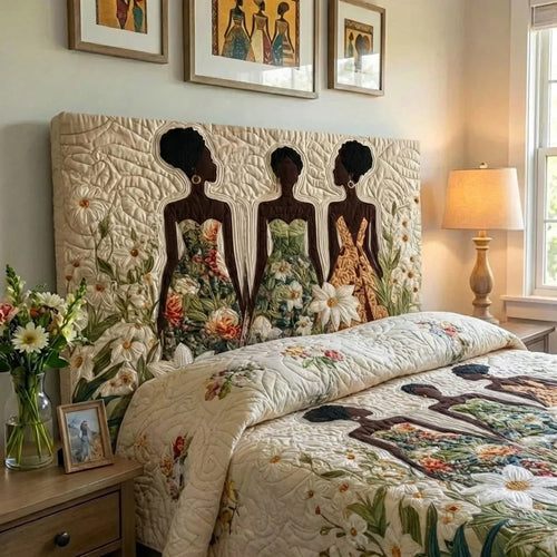 Golden Queens Quilted Headboard Slipcover GFTONL7312