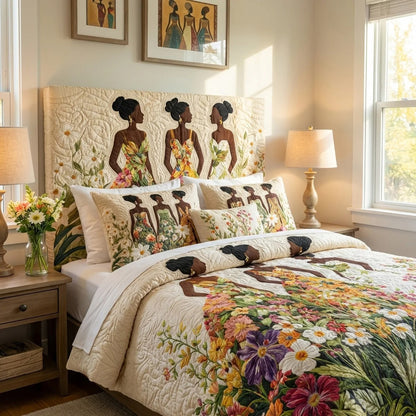 Golden Queens Quilted Headboard Slipcover GFTONL7313