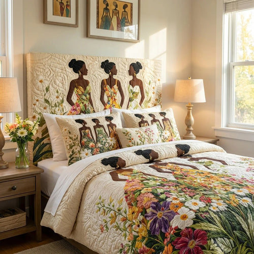 Golden Queens Quilted Headboard Slipcover GFTONL7313