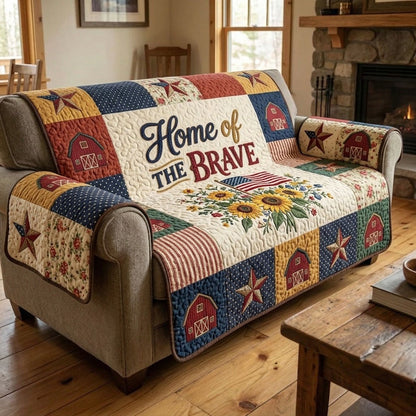Liberty Legacy Quilted Sofa Cover GFTONMU101