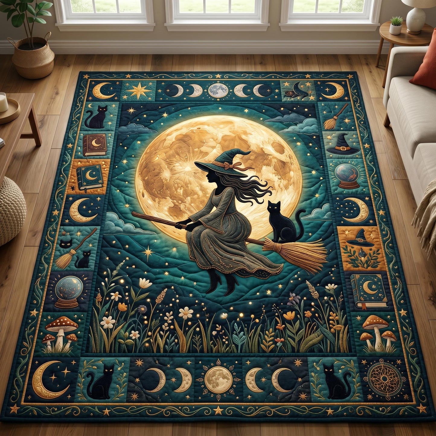 Witches Coven Area Rug GFTONMU1026