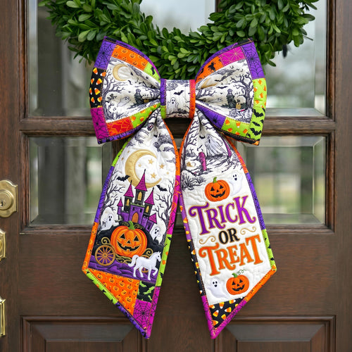 Haunted Halloween Quilted Wreath Sash GFTONMU1031