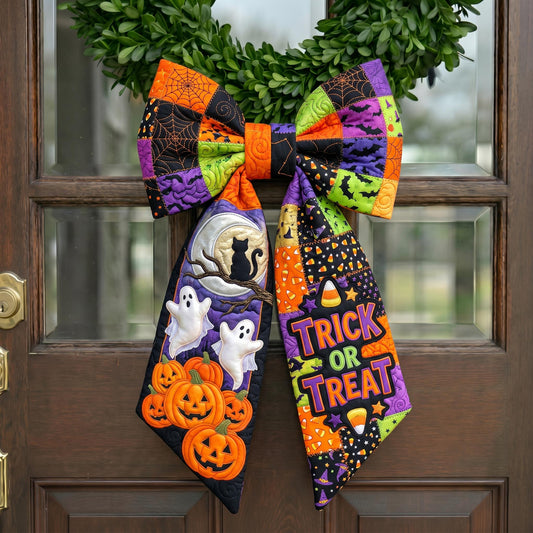 Haunted Halloween Quilted Wreath Sash GFTONMU1035