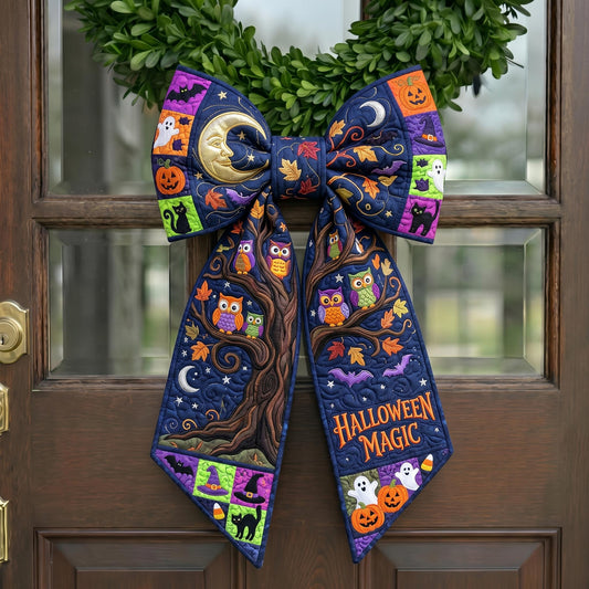 Haunted Halloween Quilted Wreath Sash GFTONMU1038