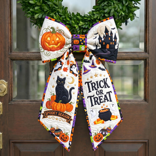Haunted Halloween Quilted Wreath Sash GFTONMU1039