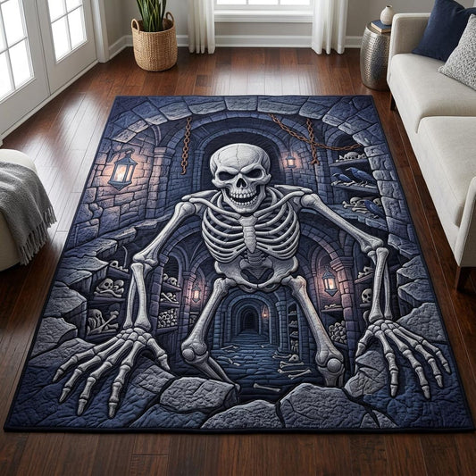Haunted Skeleton Area Rug GFTONMU1063
