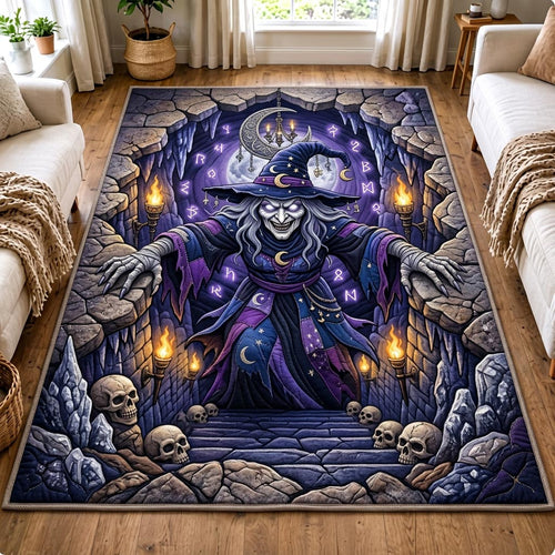 Haunted Witch Area Rug GFTONMU1069