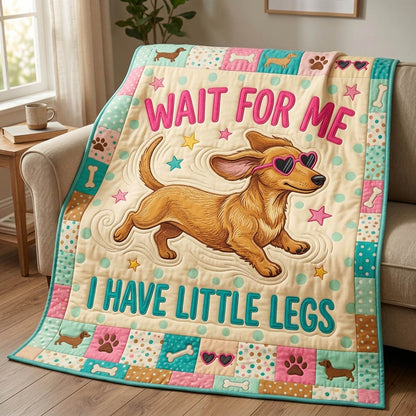 Dachshund Lover Quilted Blanket GFTONMU1180