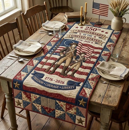 American Pride Quilted Table Runner GFTONMU122