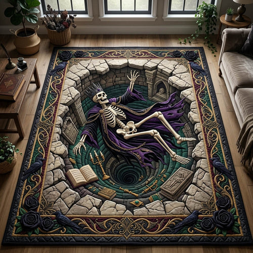 Haunted Skeleton Area Rug GFTONMU1228