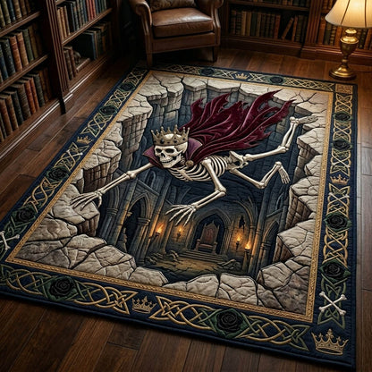 Haunted Skeleton Area Rug GFTONMU1230