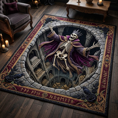 Haunted Skeleton Area Rug GFTONMU1231