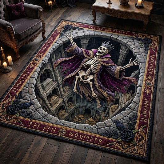 Haunted Skeleton Area Rug GFTONMU1231