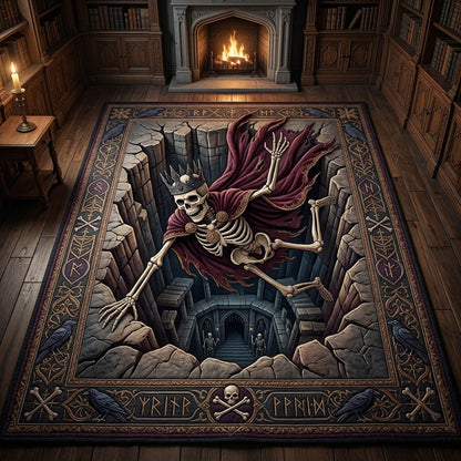 Haunted Skeleton Area Rug GFTONMU1232