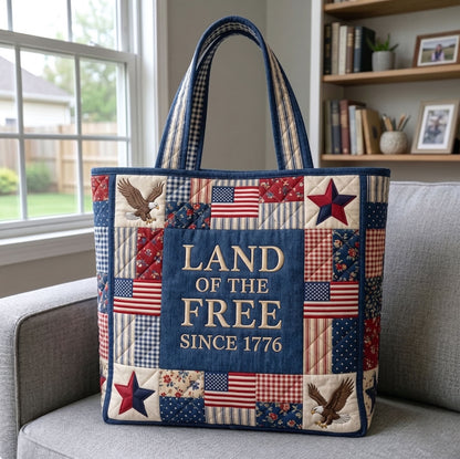 Heritage Patch Quilted Tote Bag GFTONMU130