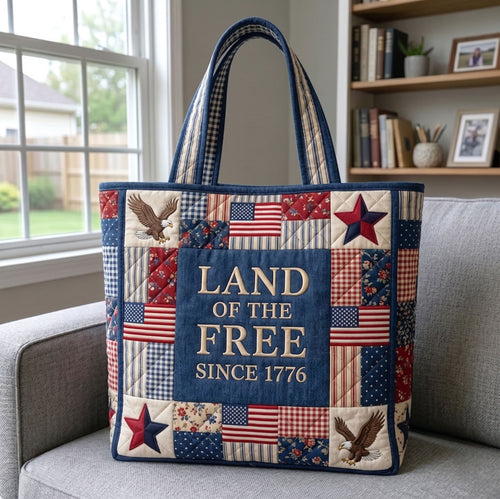 Heritage Patch Quilted Tote Bag GFTONMU130