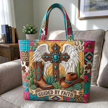 Western Christian Quilted Tote Bag GFTONMU1322