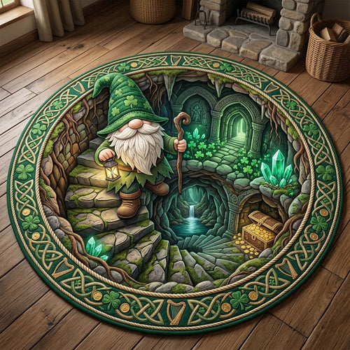 St. Patrick's Day Quilted Round Mat GFTONMU1336