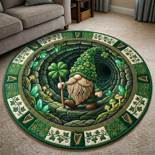 St. Patrick's Day Quilted Round Mat GFTONMU1341