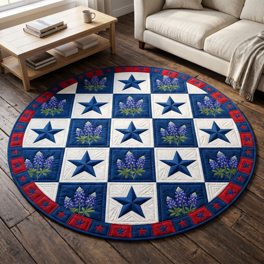 Texas Pride Quilted Round Mat GFTONMU143