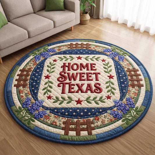 Texas Pride Quilted Round Mat GFTONMU145