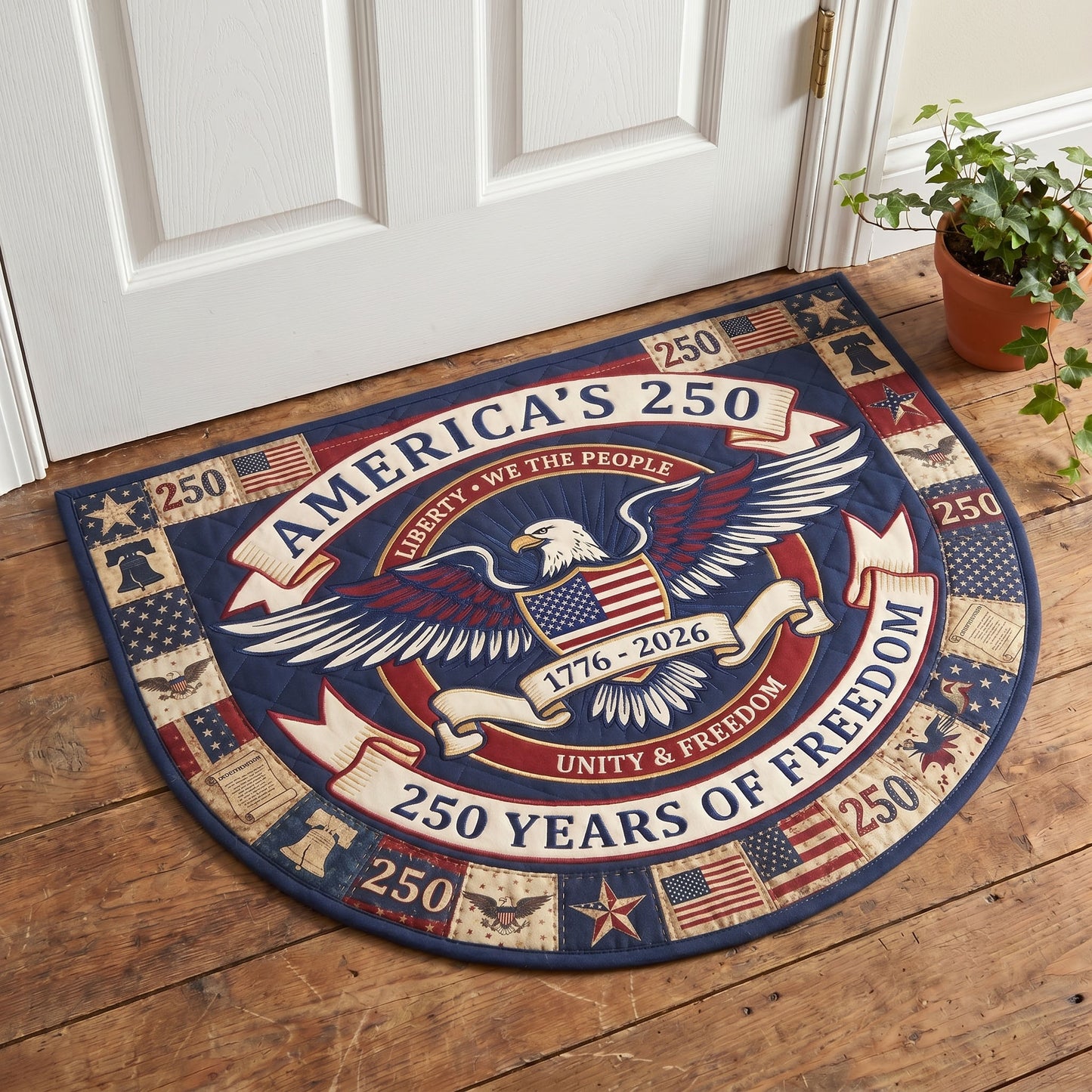 American Pride Quilted Welcome Mat GFTONMU151