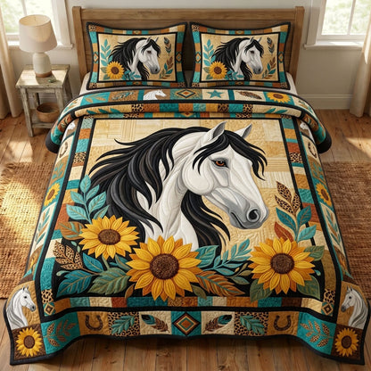 Native Legacy 3-Piece Quilted Bedding Set GFTONMU1660