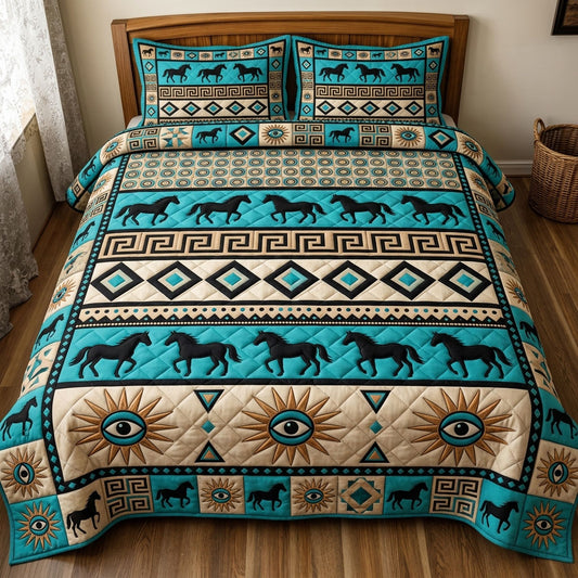 Native Legacy 3-Piece Quilted Bedding Set GFTONMU1662