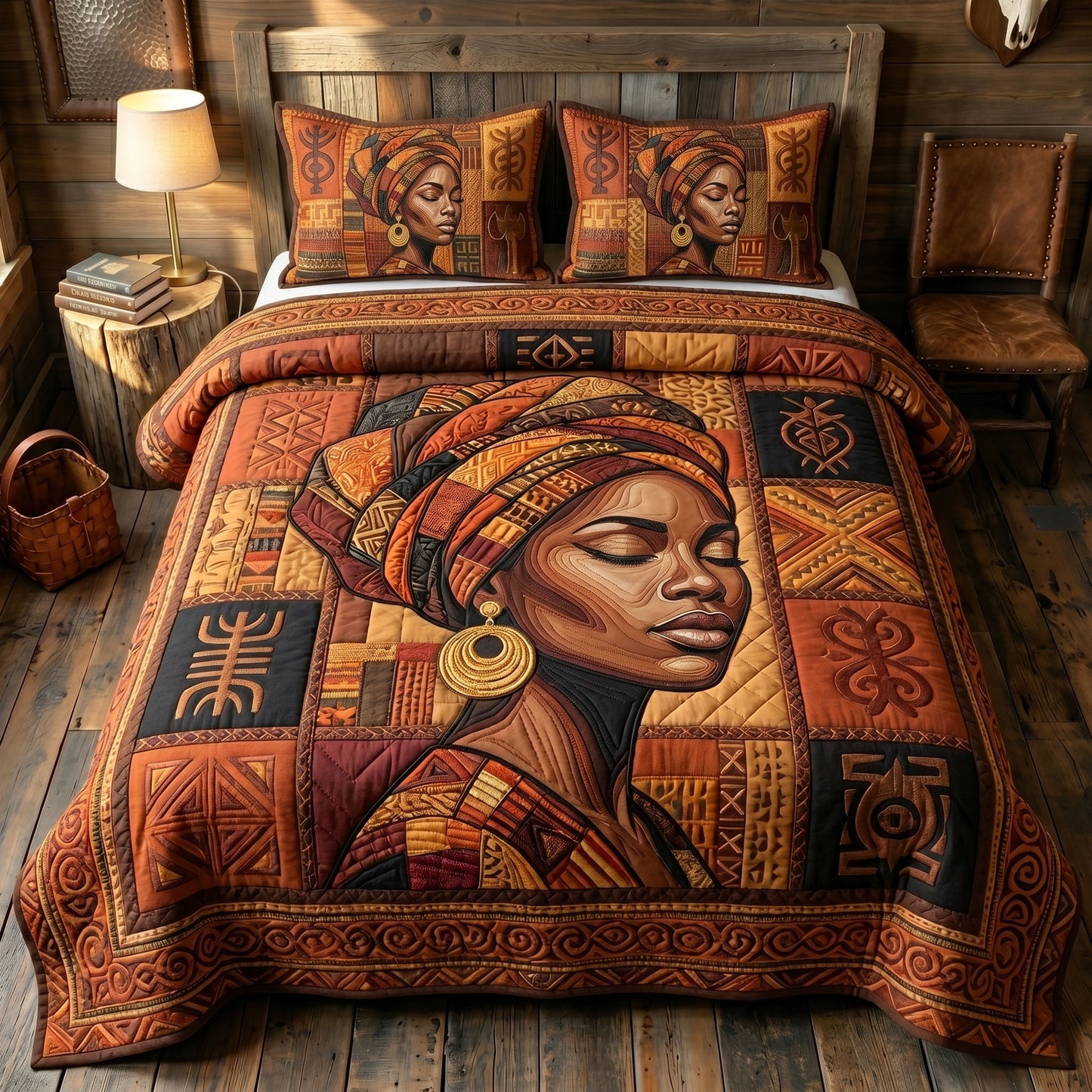 Juneteenth Soul 3-Quilted Bedding Set GFTONMU168