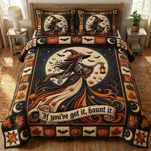 Witches Coven 3-Piece Quilted Bedding Set GFTONMU1720