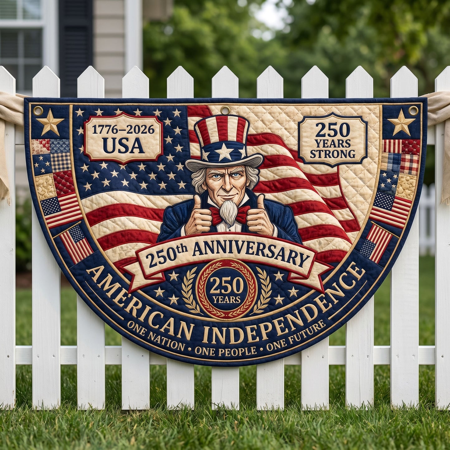 American Freedom Fan Flag GFTONMU175