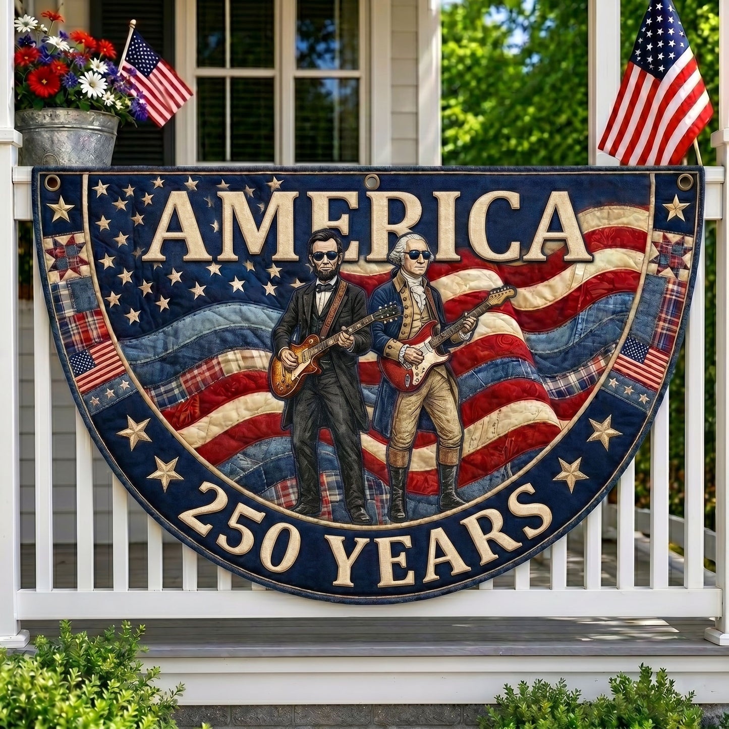 American Freedom Fan Flag GFTONMU177