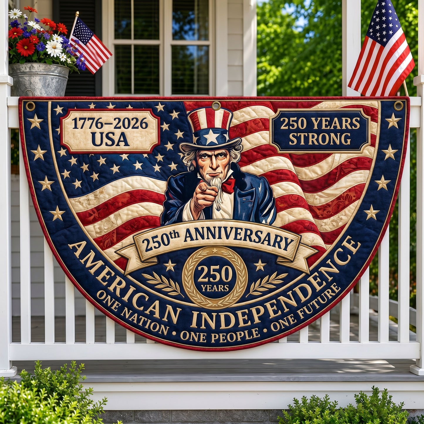 American Freedom Fan Flag GFTONMU179