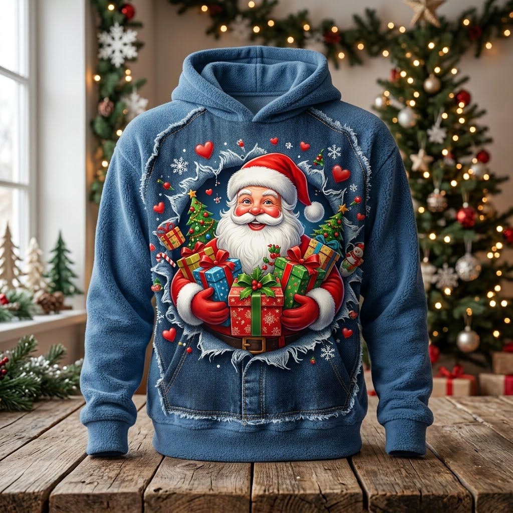 Santa Claus Hoodie GFTONMU1944