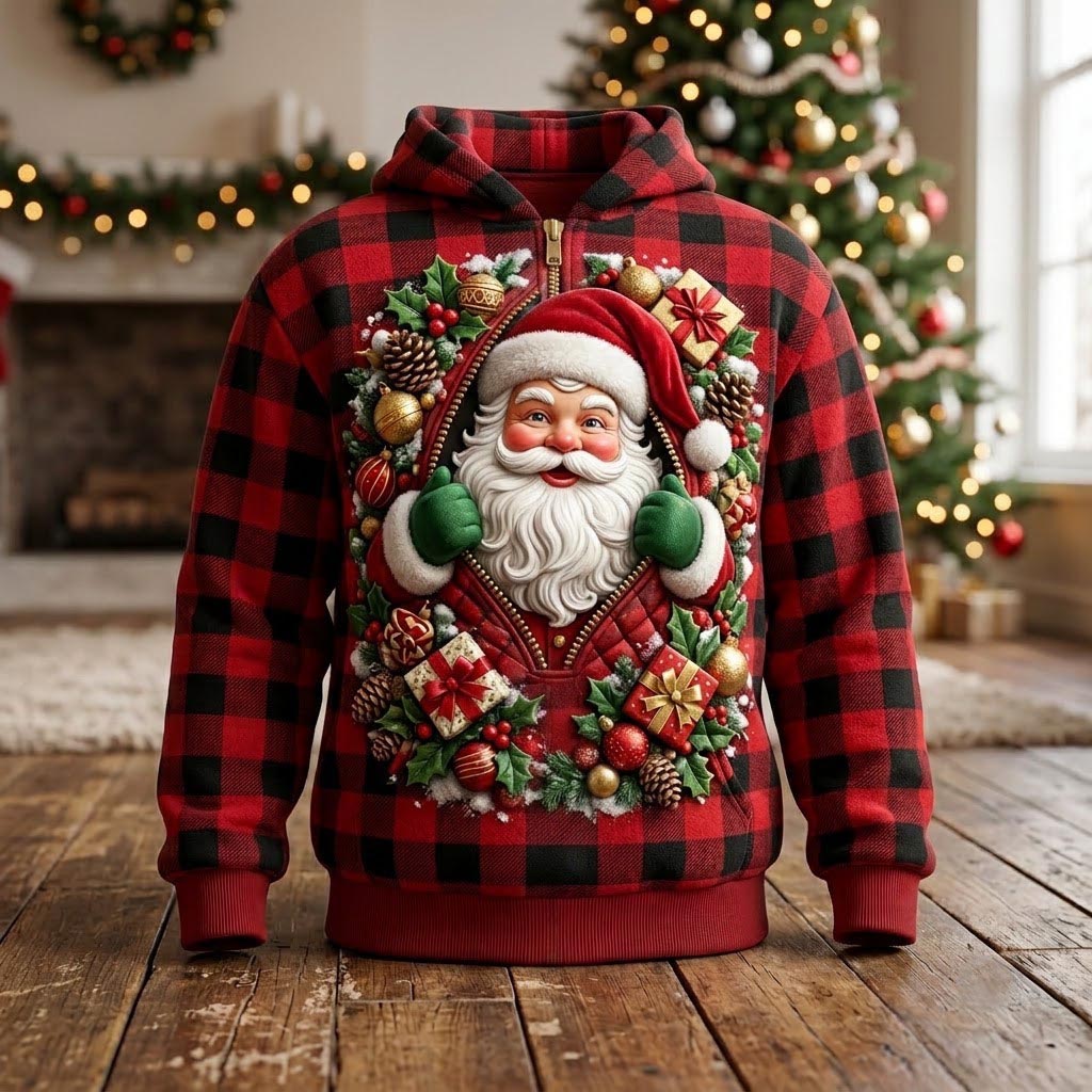 Santa Claus Hoodie GFTONMU1945
