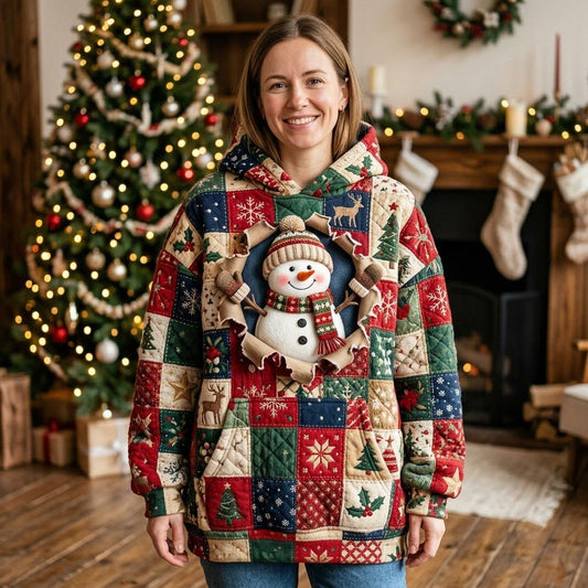 Christmas Snowman Hoodie GFTONMU1970