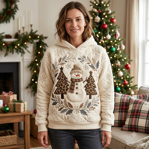 Christmas Snowman Hoodie GFTONMU1971