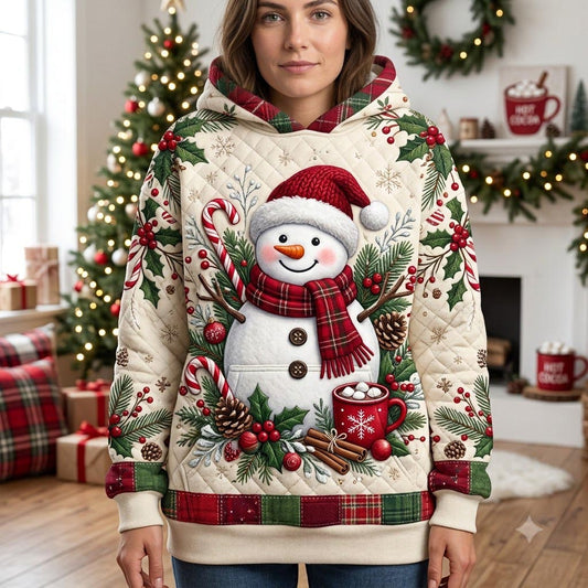 Christmas Snowman Hoodie GFTONMU1973