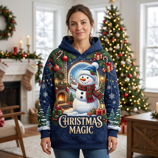 Christmas Snowman Hoodie GFTONMU1974