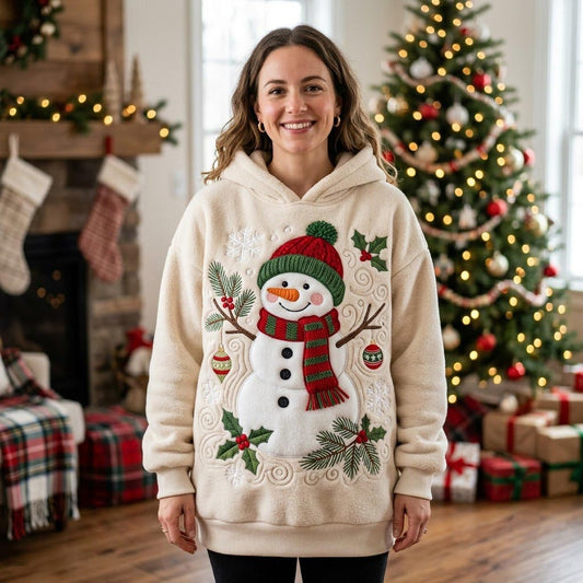 Christmas Snowman Hoodie GFTONMU1975