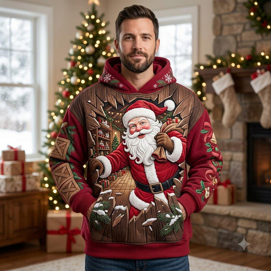 Santa Claus Hoodie GFTONMU1976